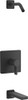 Kohler K-TLS23502-4-BL Kohler Parallel B/S Trim, Less Showerhead