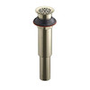Kohler K-7108-BN Kohler Decorative Grid Drain W/O Overflow
