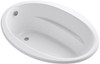 Kohler K-1163-0 Kohler Sunward 60X42 Oval Bath, Drop-In