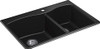 Kohler K-28002-1-CM1 Kohler Kennon Dual Mount Offset Sink