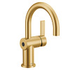 Moen M6221EWBG BRUSHED GOLD HANDS FREE HIGH ARC BATHROOM FAUCET