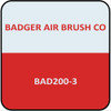 Badger Air Brush BAD200-3 Medium Head Del