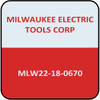 MILWAUKEE MLW22-18-0670 Carbon Brush Electric Tools