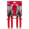 MILWAUKEE MLW48-22-4523 2-pc Offset Aviation Forged Blade Snip L/R Set