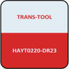 TRANS-TOOL HAYT0220-DR23 #23 Bushing Dri