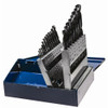 Century Drill & Tool CDT24021 Century Drill and Tool Black Oxide Industrial High Speed Steel Drill Bit Set, 21-Piece