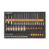GearWrench 74 Piece 1/4&rdquo;, 3/8&rdquo;, 1/2&rdquo; Drive Metric Bit Socket Set in Foam Storage Tray