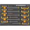 GearWrench 10 Piece Torx Dual Material Screwdriver Set in Foam Storage Tray