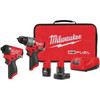 Milwaukee Tool M12 FUEL 2-Tool Combo Kit