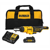 DeWalt 12V  1/4" XTREME COMPACT OPEN HEAD RACHET KIT with 1 OIL RESISTANT BATTERY