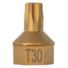 T30 Torx&reg; Dual Drive Bit, 7/16" Drive