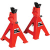 American Forge & Foundry AFF - Jack Stands - 12 Ton Capacity - Ratcheting - Double Locking - Pair