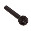 Forney Industries Rotary File, 1 in x 1/2 in x 1/4 in Ball Shaped
