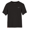 Milwaukee Tool HYBRID WORK TEE - SS BLACK 3X