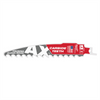 Milwaukee Tool 6" 3 TPI The AX with Carbide Teeth for Pruning & Clean Wood SAWZALL Blade 1PK