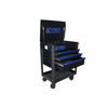 K Tool International Service Cart 35 in. Premium 4 Drawer 500 lb. (Matte Black/Blue)