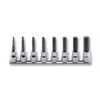 Ko-ken USA 3/8 Sq. Dr. Grip Ring Hex Bit Socket Set, 3mm-12mm -  8 pieces