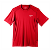 Milwaukee Tool WORKSKIN LIGHT SS SHIRT - RED XL