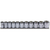 Ko-ken USA 1/2 Sq. Dr. NUT GRIP&Acirc;&reg; Socket Set, - 11 Pieces. 14-24mm - RS4450M/11