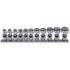 Ko-ken USA 1/4 Sq. Dr. Universal NUT GRIP&Acirc;&reg; Socket Set,  5mm-15mm - 11 pieces