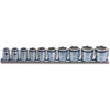 Ko-ken USA 3/8 Sq. Dr. Socket set  10mm-22mm Nut Grip 250mm  10 pieces
