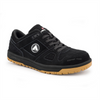 Airwalk AIRWALK - MONGO Series - Women's Low Top Shoe - CT|EH|SR - Black/Gum - Size: 10M