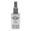 Mayhew Mayhew 5/32-Inch SAE Hex Short Insert Socket Bit, 1/4-Inch Drive