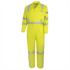 OBERON Coveralls - Hi-Vis FR/Arc-Rated 7.5 oz 88/12 - Hi-Vis Yellow - Size: 2XL