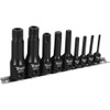 Titan XZN Triple Square Impact Bit Socket Set - 9 Piece