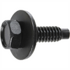 AUVECO AP10823 Hex Head Sems Dog Point Body Bolt, 1/4 in - 20 TPI Screw x 7/8 in L, Black Phosphate