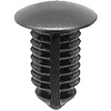 AUVECO AP17612 Single Head Type 1 Trim Panel Retainer, 5/8 in Dia Bottom Head, Nylon, Black