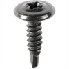 AUVECO TYPE 1A DRIVE RD WS HD TEKS TAP SCREW M4.2 X 16MM BLACK