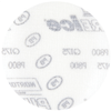 Norton Pure Ice 88704 Q175 Series Non-Vacuum Sanding Disc, 3 in Dia, P1500 Grit, Blue