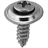 AUVECO 8 X 5/8 PHIL OVAL HD SEMS TAP SCRW CNTRSNK CHR