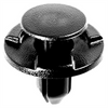 AUVECO 21192 Push-Type with Drive Pin Cowl/Bumper and Fender Liner Retainer, 20 mm Dia Head, Nylon, Black