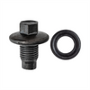 AUVECO OIL DRAIN PLUG W/ RUBBER GASKET M14-1.5 THREAD