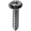 AUVECO PAK PHIL OVAL HD SEMS FLUSH T.S., #8 X 7/8, CHRM