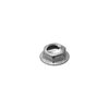 AUVECO AP3404 Hex Washer Thread Cutting Nut, 3/16 in Stud x 3/8 in Across Flats, Zinc