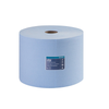 Tork Molnlycke 450304 Heavy Duty Giant Roll Wiper, 800 ft L x 11.1 in W Roll, 800, Paper/Double Re-Creped, Blue, 1 Plys