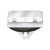 AUVECO 21242 Rocker Panel Molding Clip, (12 x 20 mm Top and Bottom) Head x 11 mm L Stem x 9 mm Hole, Nylon, White