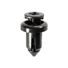 AUVECO 17206 Push-Type Screw-Type with Open End Type 1 Bumper Cover Retainer, 15 mm Dia Head x 12 mm L Stem, Nylon