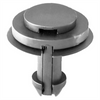 AUVECO 19613 Push-Type Front Air Deflector Retainer, 26 mm Dia Head x 18 mm Dia Pin Head x 24 mm L Stem, Nylon