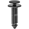 AUVECO AP11671 Double Head Seat Back Panel Retainer, 1/2 in Dia Top x 5/8 in Dia Bottom Head, Nylon, Black