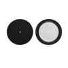 S.M. Arnold 44-643 Polishing Pad, 3-1/2 in Dia, 1 in THK, Loop Attachment, Micro Foam Pad, Black