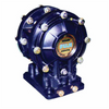 UNI-RAM UDP4TA Dual Diaphragm Pump, 4 in Diaphragm, 30 to 85 psi, 3.7 gpm, Reinforced Delrin