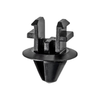 AUVECO 20530 Radiator Shroud Air Deflector Retainer, 20 mm Dia Head x (13 mm Dia x 16 mm L) Stem, Nylon, Black
