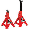 AFF AMERICAN FORGE AND FOUNDRY 3306A 6 Ton Safety Ratcheting Jack Stand Set