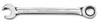 Apex KD85578 GearWrench 9/16" 12 Point Open End Ratcheting Combination Wrench, Black