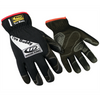 Ringers Gloves RG103-09 Tire Buddy, Rubberized Clarino Zeus fingers, Black, Medium Tire Buddy Glove M Gloves