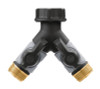 Y-HOSE CONNCTR W/SHUTOFF